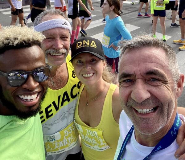 Great to see some friendly and familiar faces at the Times Colonist 10k 2023