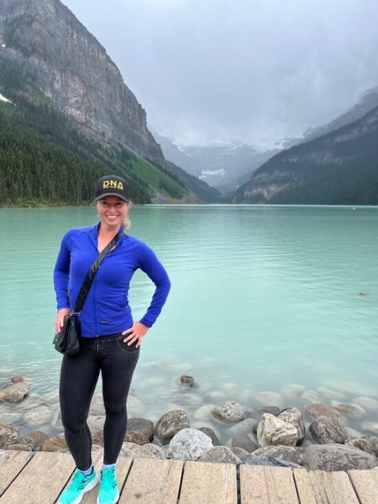 Stopped for some photos at Lake Louise on the way to Banff