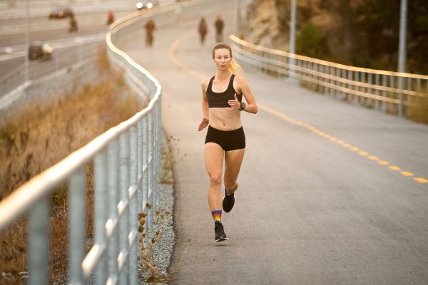 Running. Photo by Jay Wallace.